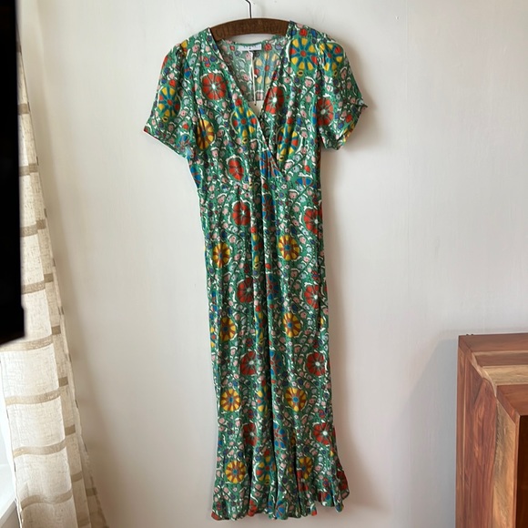 Rhode for Target NWT Floral MIDI Dress.  Size 4. - Picture 2 of 15